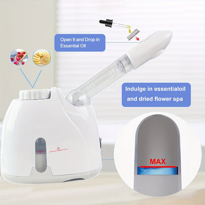 HydraSteam™ – Soin Visage Profond & Détox par Vapeur Nano