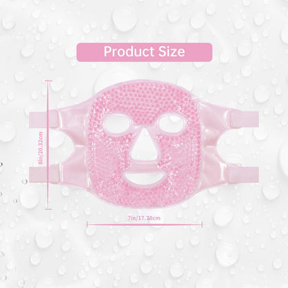 ThermaGlow – Masque Visage Perlé Apaisant | Froid & Chaud