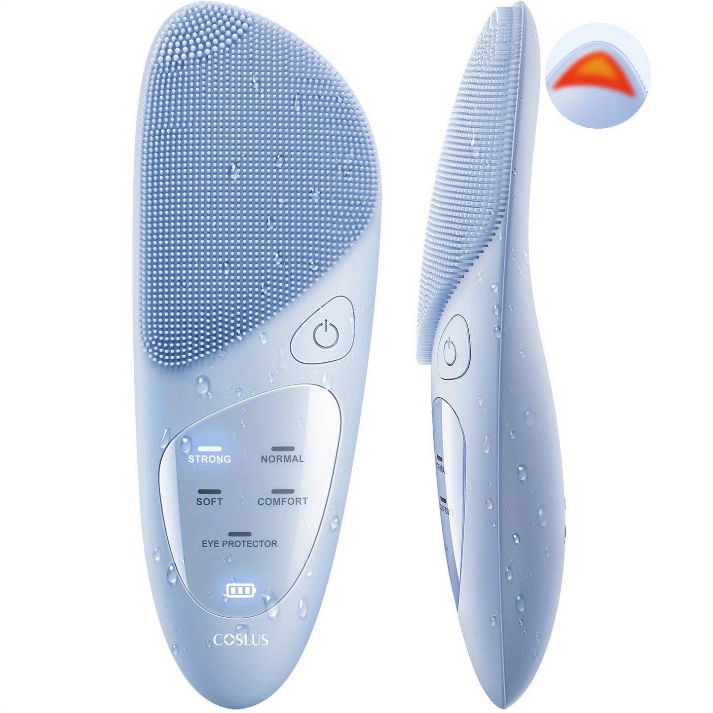 COSLUS Pulse™ – Brosse Nettoyante & Revitalisante Visage