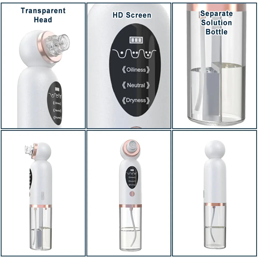 HydraVac™ – Aspirateur de Points Noirs à Bulles & Soin Hydratant Réparateur