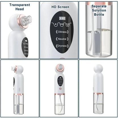 HydraVac™ – Aspirateur de Points Noirs à Bulles & Soin Hydratant Réparateur