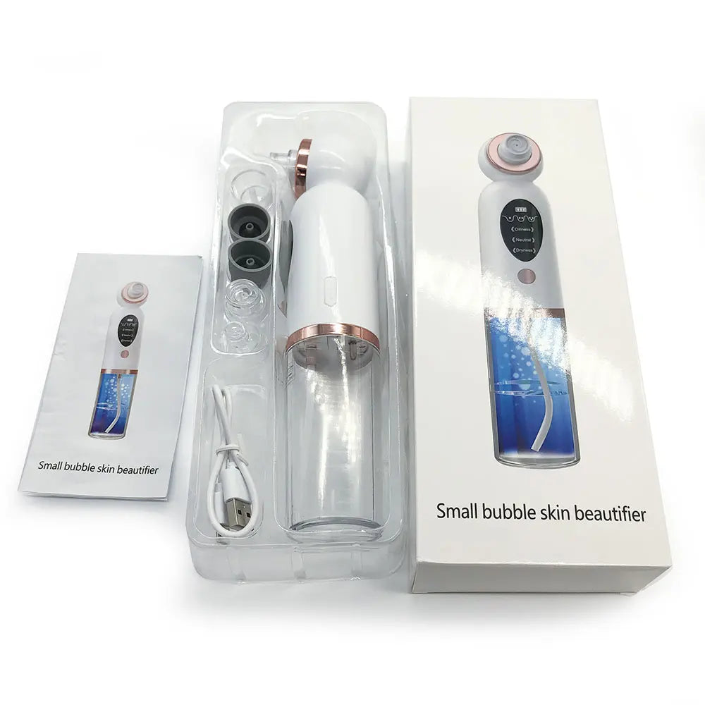 HydraVac™ – Aspirateur de Points Noirs à Bulles & Soin Hydratant Réparateur