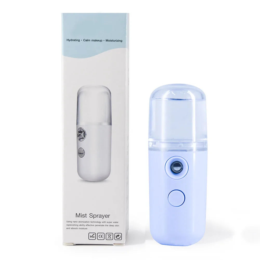 USB Mist Facial Sprayer – Hydratation Express, Peau Visiblement Plus Fraîche
