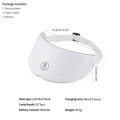 GlowTech™ – Masque LED Visage 7 Lumières Rajeunissantes