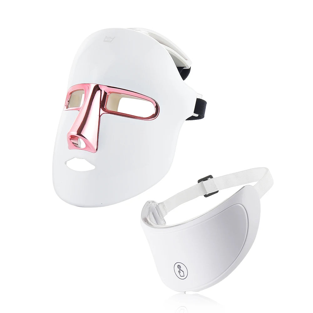 GlowTech™ – Masque LED Visage 7 Lumières Rajeunissantes