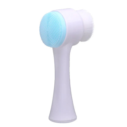 GlowTouch – Brosse Double Action en Silicone | Nettoyage Doux & Effet Spa